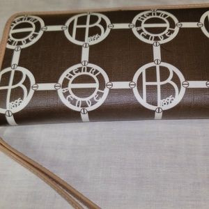 HENRI BENDEL Monogram Zip wallet Wristlet
